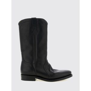 Jil Sander Men Tapered Toe Smooth Calfskin Leather Western Boots Jil Sander